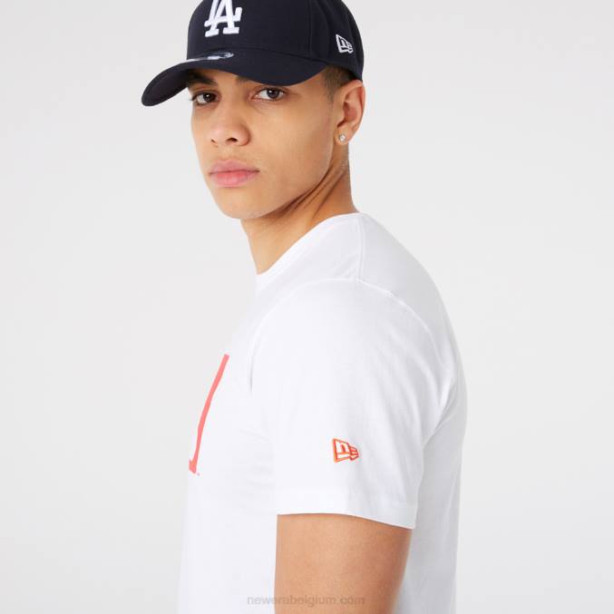 New Era mlb logo wit t-shirt BT243009