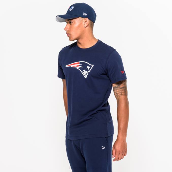 New Era new england patriots team logo blauwe t-shirt BT242897