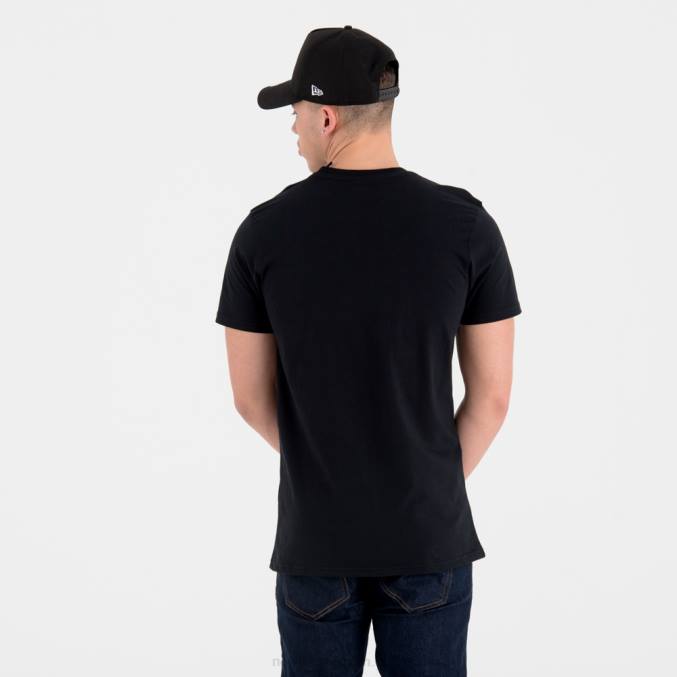 New Era new york knicks team logo zwart t-shirt BT243177