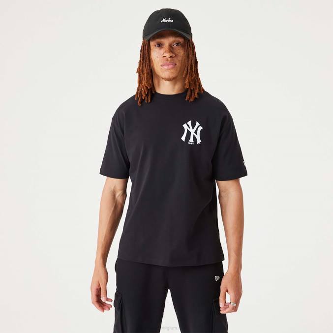 New Era new york yankees mlb bloemen grafisch zwart oversized t-shirt BT242913