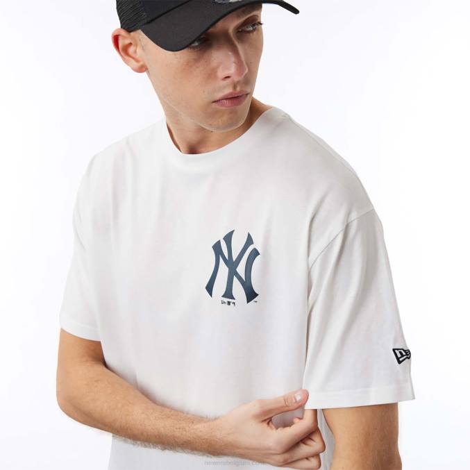 New Era new york yankees mlb city grafisch wit oversized t-shirt BT243088