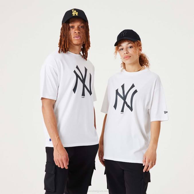 New Era new york yankees mlb league essentieel wit oversized t-shirt BT243082