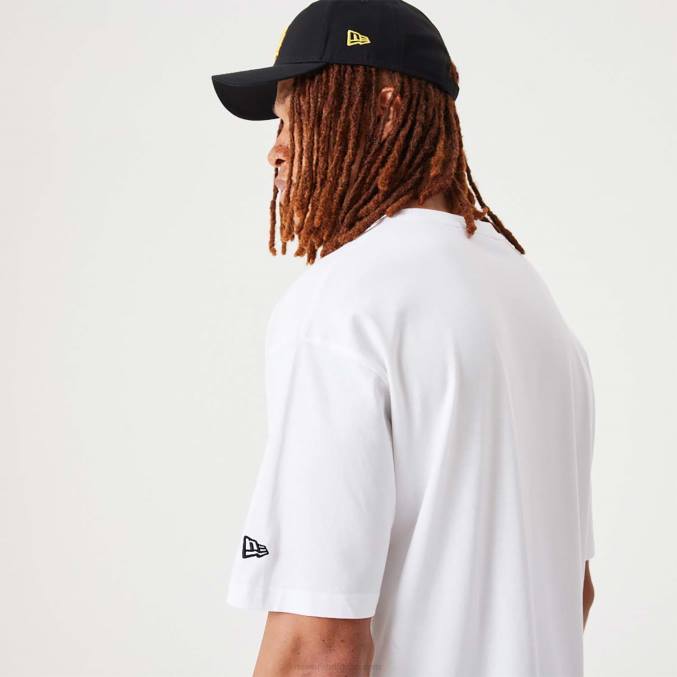 New Era new york yankees mlb league essentieel wit oversized t-shirt BT243082