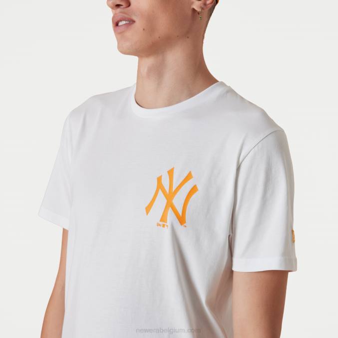 New Era new york yankees mlb league essentieel wit t-shirt BT242936
