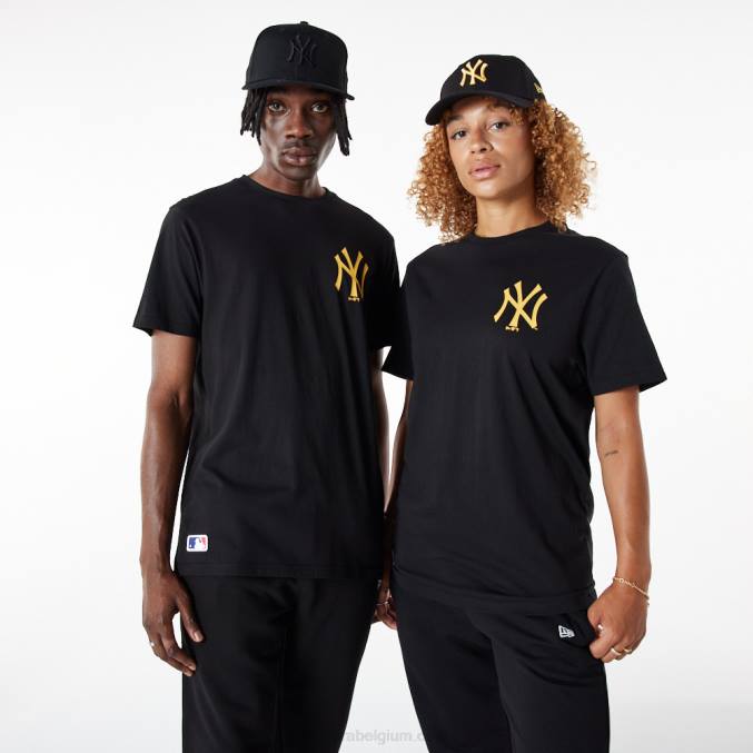 New Era new york yankees mlb league essentieel zwart t-shirt BT242847