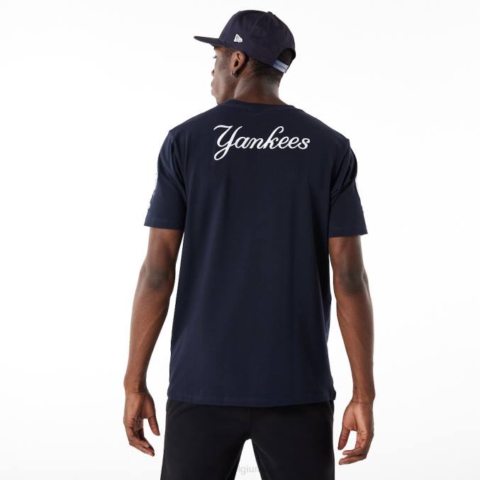 New Era new york yankees mlb logo selecteer marineblauw t-shirt BT242988