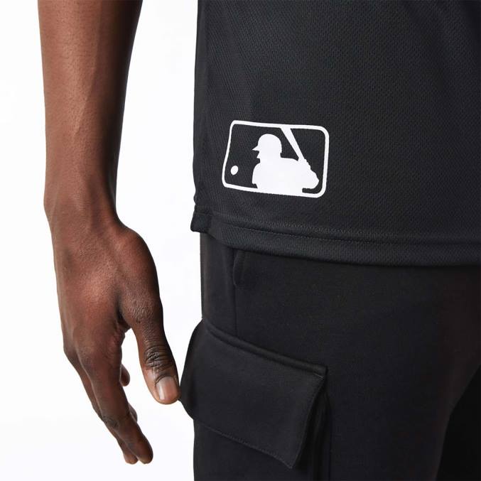 New Era new york yankees mlb teamlogo zwart t-shirt BT243142