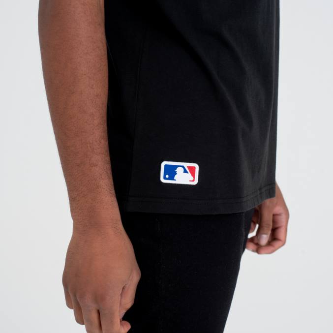 New Era new york yankees teamlogo zwart t-shirt BT242853
