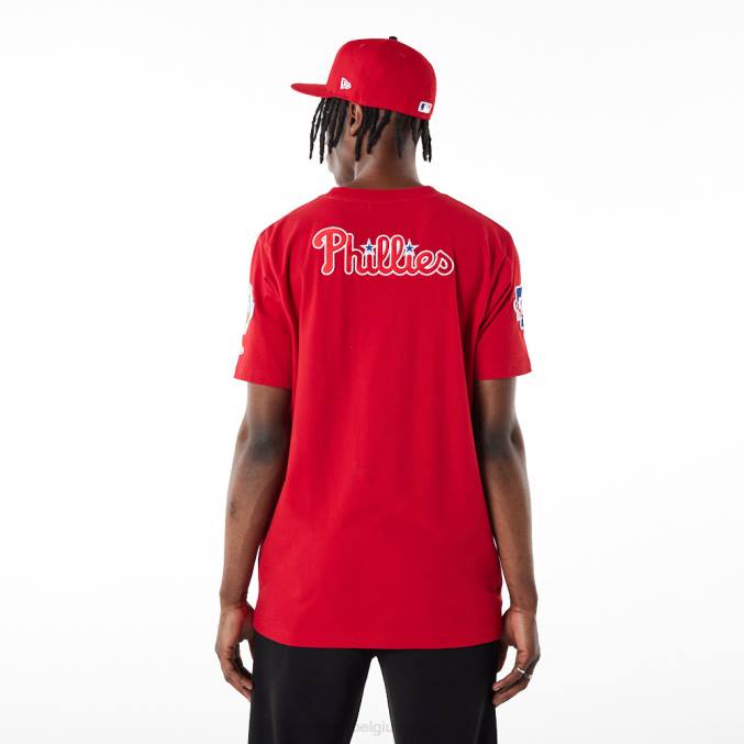 New Era philadelphia phillies mlb logo selecteer rode t-shirt BT243030