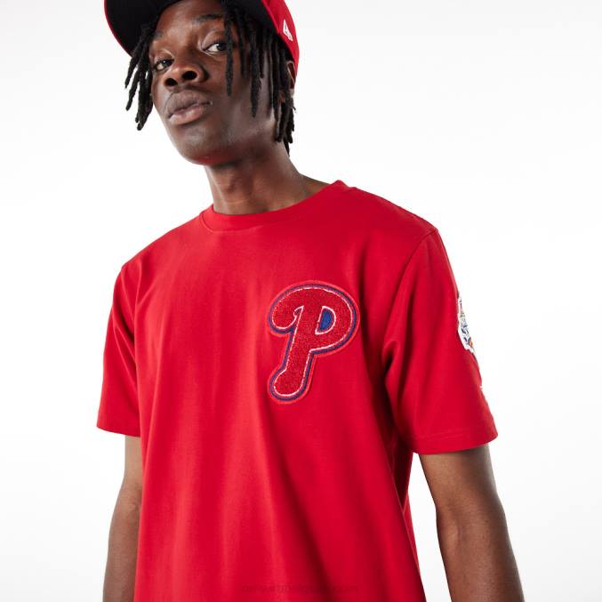 New Era philadelphia phillies mlb logo selecteer rode t-shirt BT243030