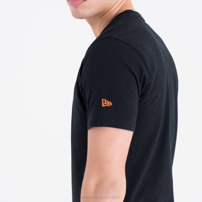 New Era phoenix suns nba teamlogo zwart t-shirt BT242968