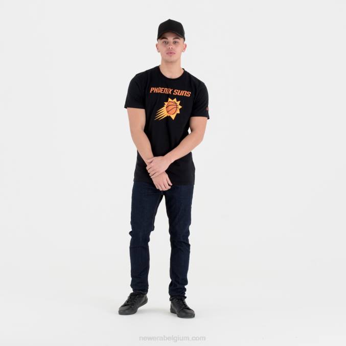 New Era phoenix suns nba teamlogo zwart t-shirt BT242968