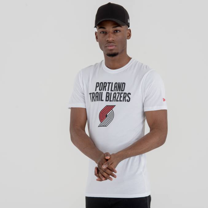 New Era portland trailblazers nba team logo wit t-shirt BT243161