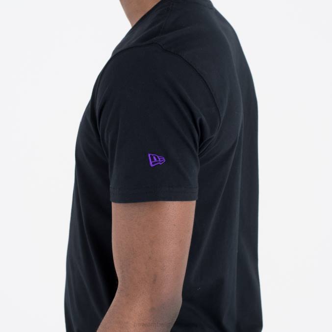New Era sacramento kings nba team logo zwart t-shirt BT243174