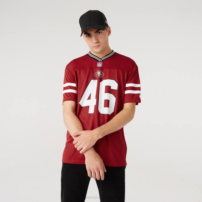 New Era san francisco 49ers oversized rode trui BT243077