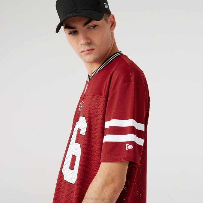 New Era san francisco 49ers oversized rode trui BT243077