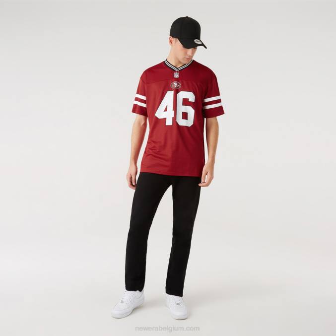 New Era san francisco 49ers oversized rode trui BT243077