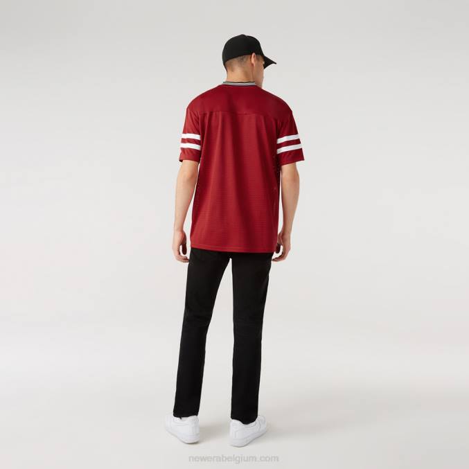 New Era san francisco 49ers oversized rode trui BT243077