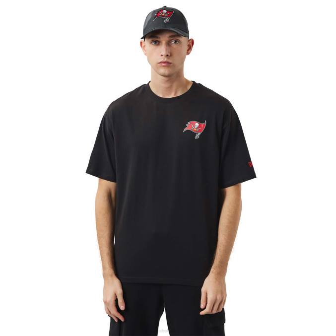 New Era tampa bay buccaneers nfl logo zwart oversized t-shirt BT243156