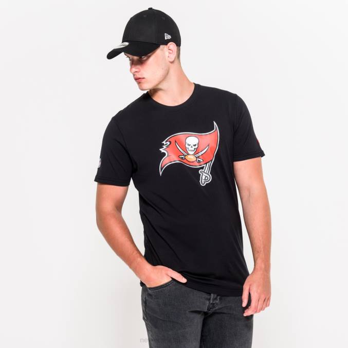New Era tampa bay buccaneers team logo zwart t-shirt BT242924