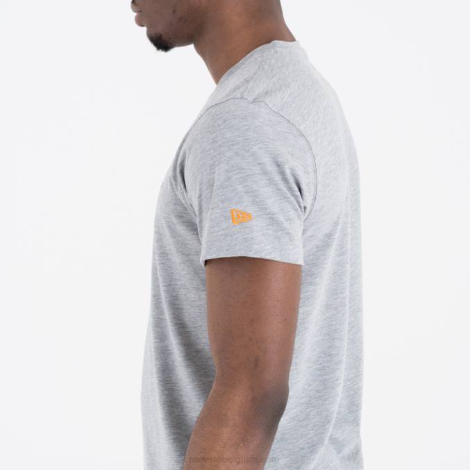 New Era utah jazz team nba team logo grijs t-shirt BT242854